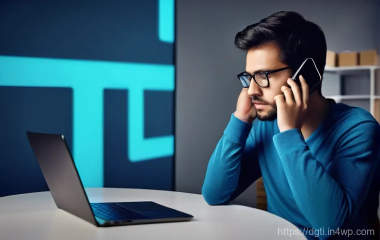 디지털 미니멀리즘의 최근 트렌드 분석 - **Digital Overload and the Quest for Calm**: A close-up of a young adult, possibly a man or woman in...